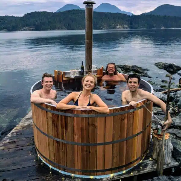 Hottub houtgestookt kopen