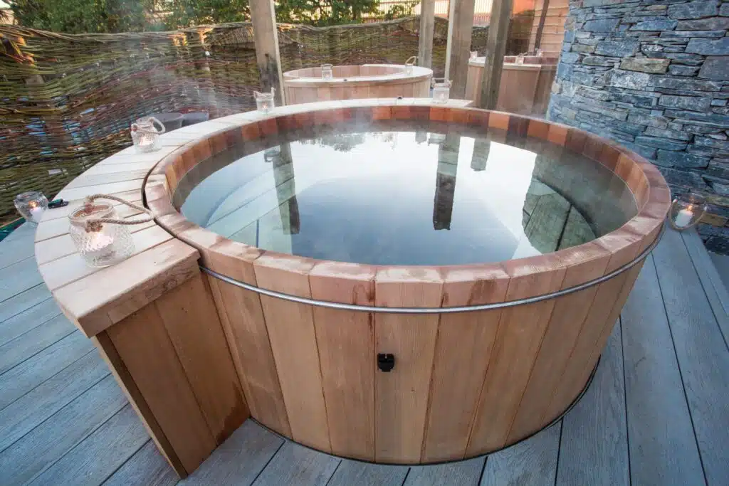 Traditionele hottub