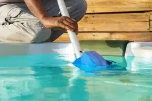 Schoonmaken van een hottub
